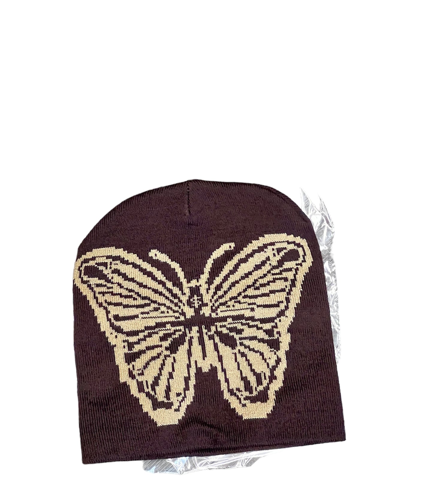 Butterfly Knitted Beanie