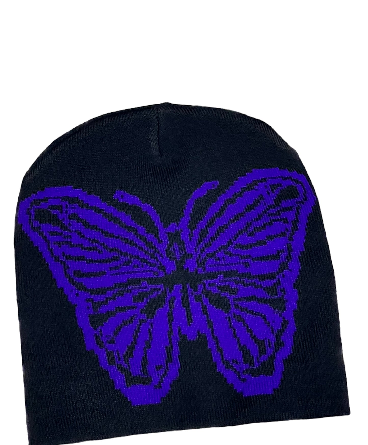 Butterfly Knitted Beanie